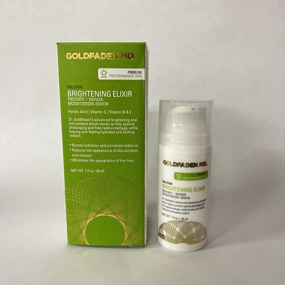 Goldfaden MD Brightening Elixir Serum 1 fl oz - Picture 1 of 7